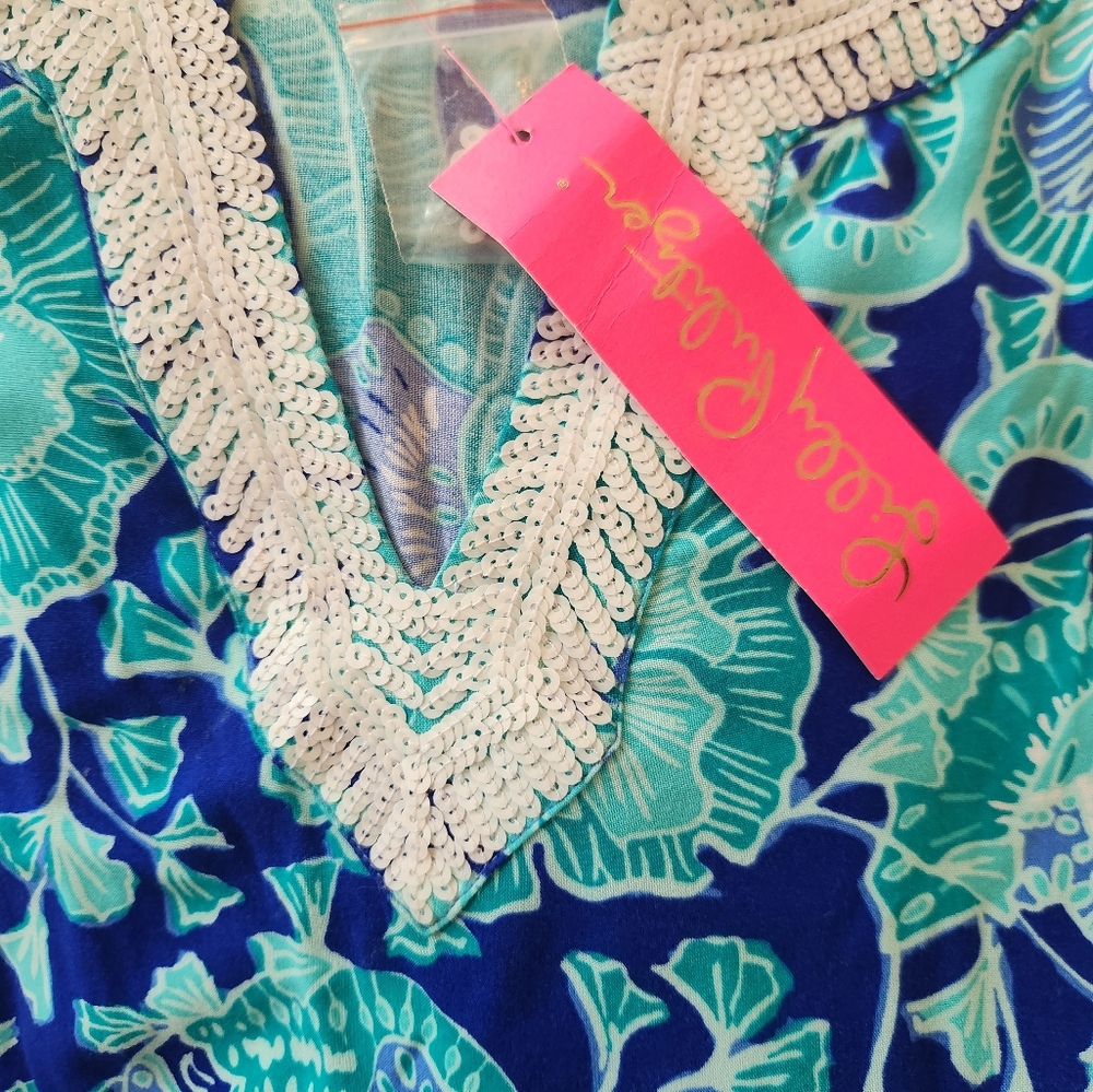 Lilly Pulitzer Renato Tunic New with tags Gorgeous Lilly Top! $178 Retail!! - Picture 13 of 16
